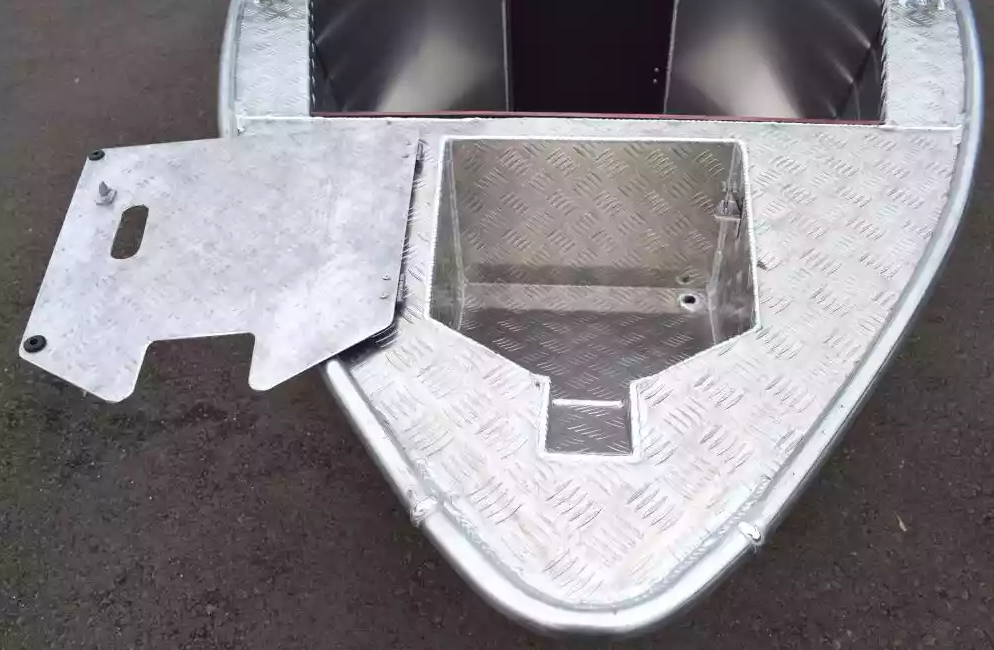 Алюминиевая лодка Wyatboat-390 DCM Увеличенный борт в Рязани