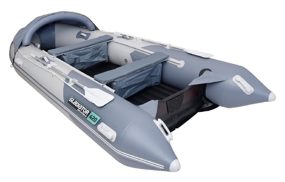 НАДУВНАЯ ЛОДКА GLADIATOR E450PRO в Рязани