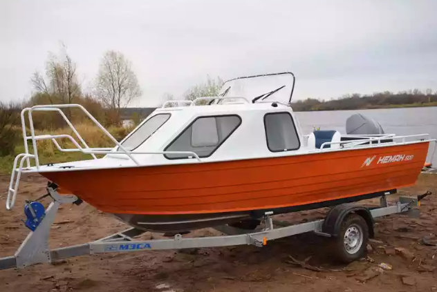 Алюминиевый катер Неман-500 (каютный) в Рязани