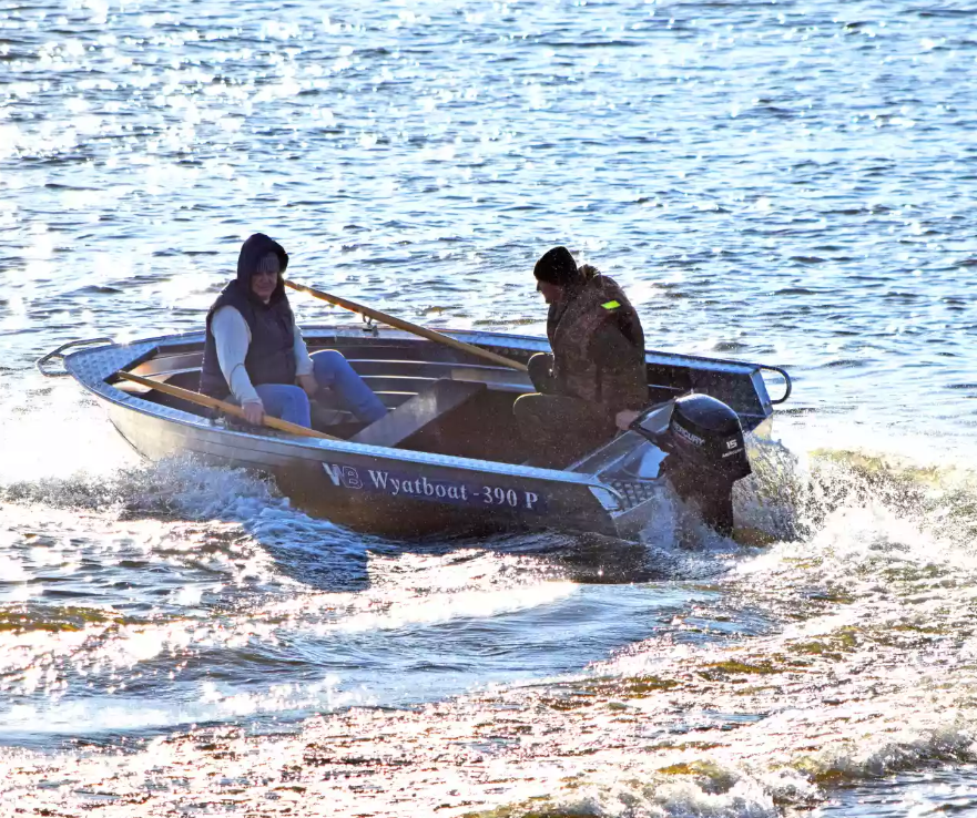 Алюминиевая лодка Wyatboat-390 P в Рязани