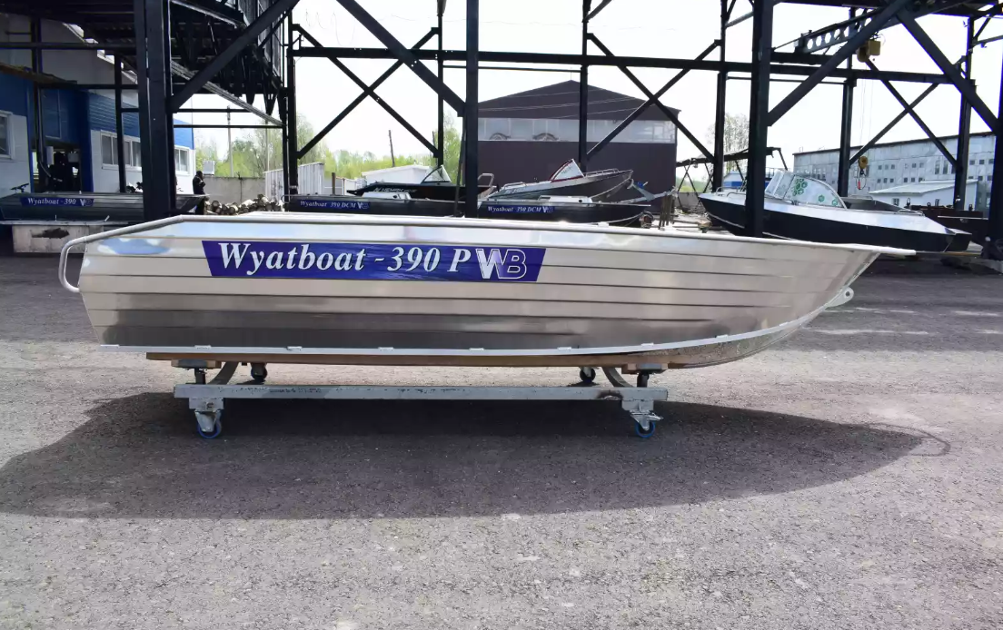 Алюминиевая лодка Wyatboat-390Р Увеличенный борт в Рязани