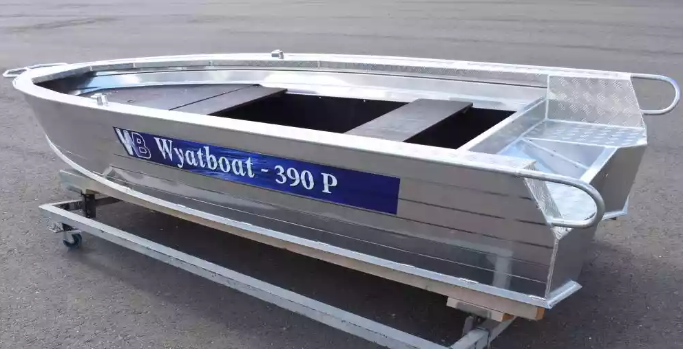 Алюминиевая лодка Wyatboat-390Р Fish в Рязани