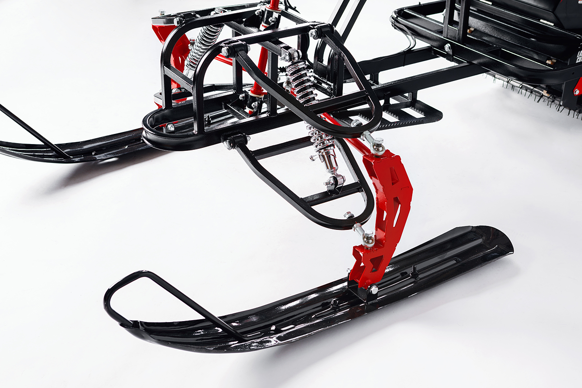 Лыжный модуль IKUDZO с подогревом ручек пластиковые лыжи в Рязани