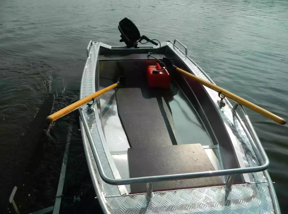 Алюминиевая лодка Wyatboat-390 У в Рязани