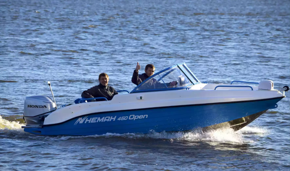 Комбинированный катер Neman-450 Open в Рязани