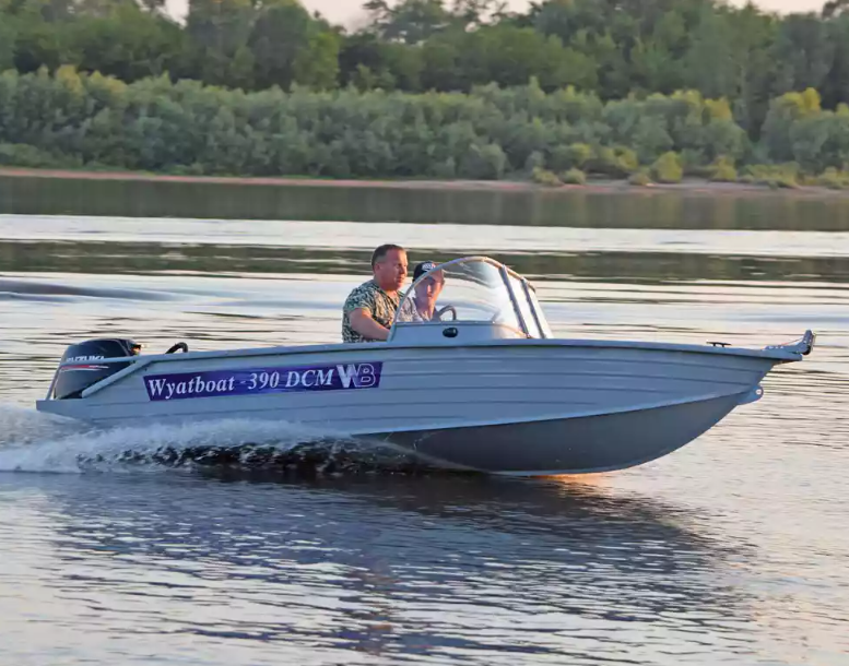 Алюминиевый катер Wyatboat-390 DCM в Рязани