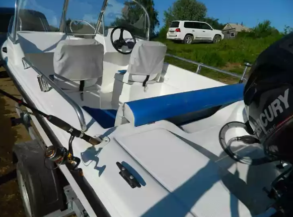 Стеклопластиковый катер Wyatboat-430 DC (тримаран) в Рязани