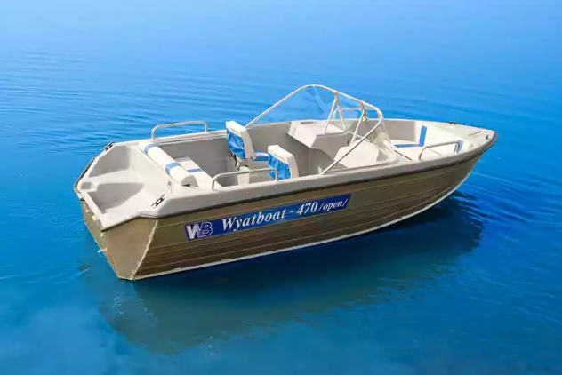 Комбинированный катер Wyatboat-470 Open в Рязани