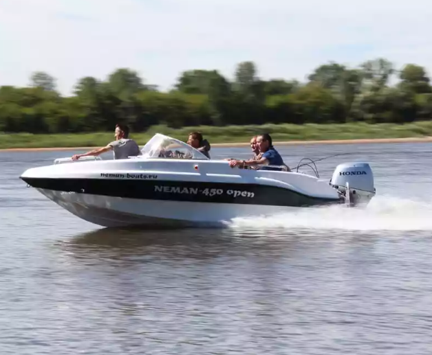 Стеклопластиковый катер Neman-450 Open в Рязани