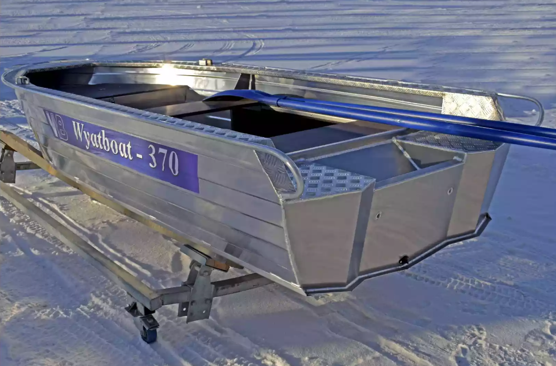 Алюминиевая лодка Wyatboat-370 Р в Рязани