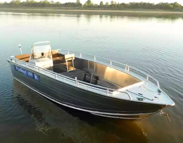 Алюминиевый катер Wyatboat-490 C в Рязани