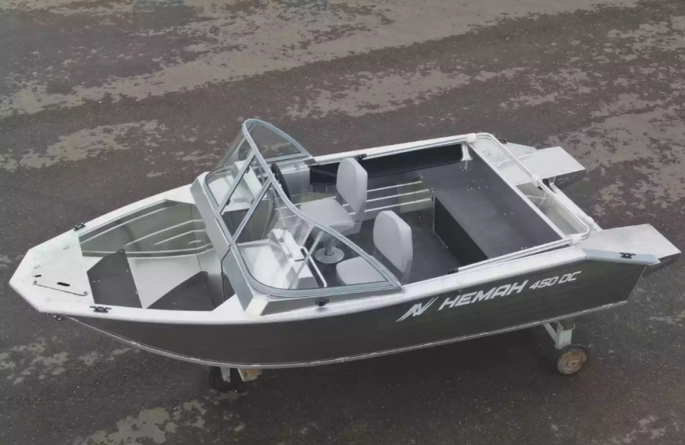 Алюминиевый катер Неман-450 DC NEW без покраски в Рязани