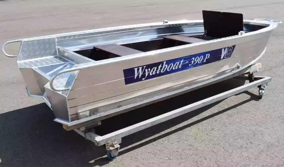Алюминиевая лодка Wyatboat-390Р Fish в Рязани