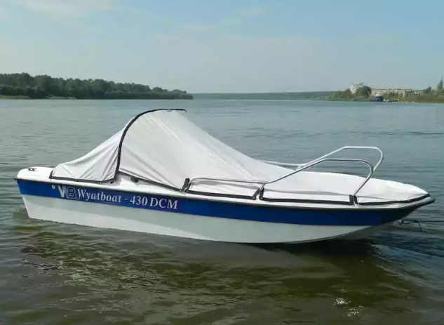 Стеклопластиковый катер Wyatboat-430 DCM (тримаран) в Рязани