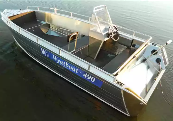 Алюминиевый катер Wyatboat-490 C в Рязани