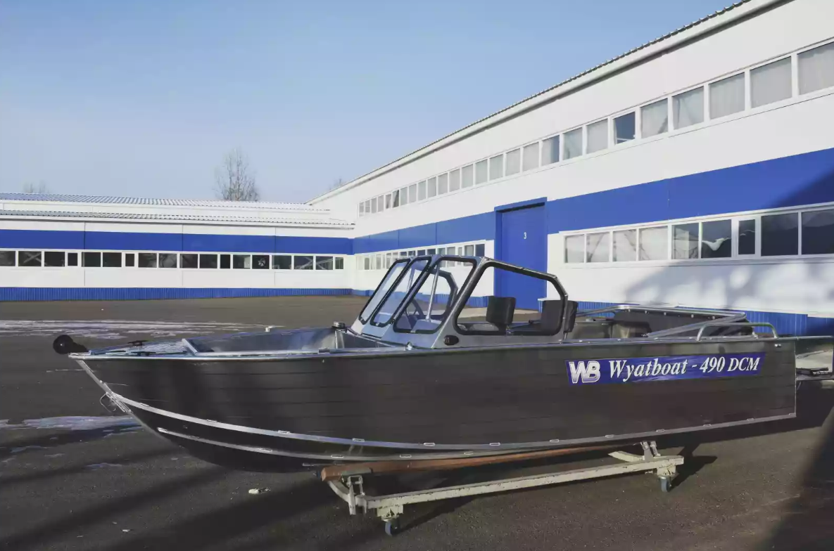 Алюминиевый катер Wyatboat-490 DCM Pro в Рязани