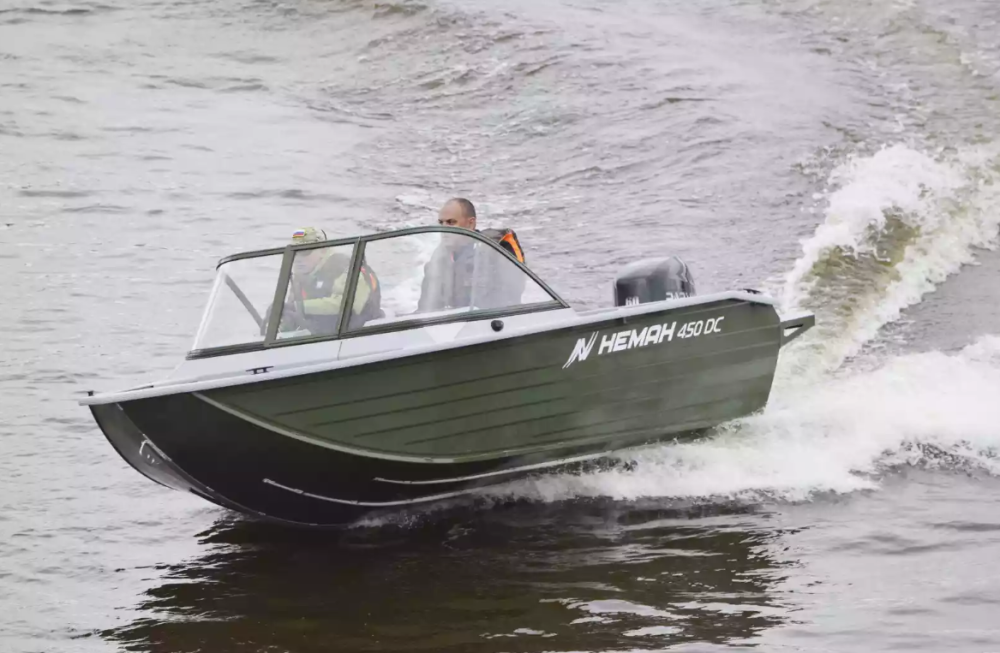 Алюминиевый катер Неман-450 DC NEW в Рязани
