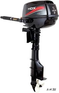 Лодочный мотор 4-х тактный HDX F 5 BMS в Рязани