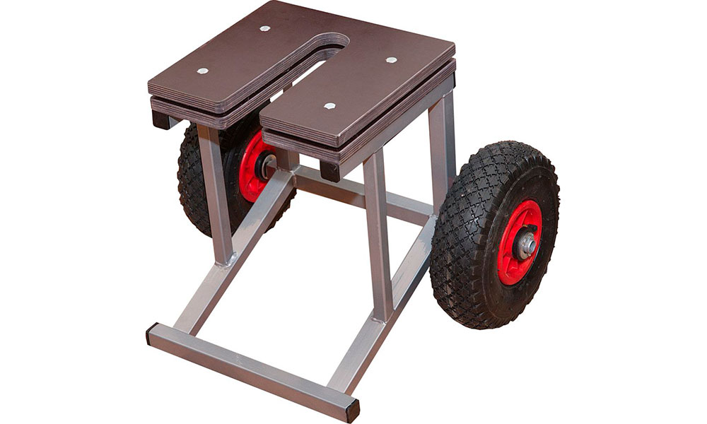 Тележка под лодочный мотор низкая до 60 кг в Рязани