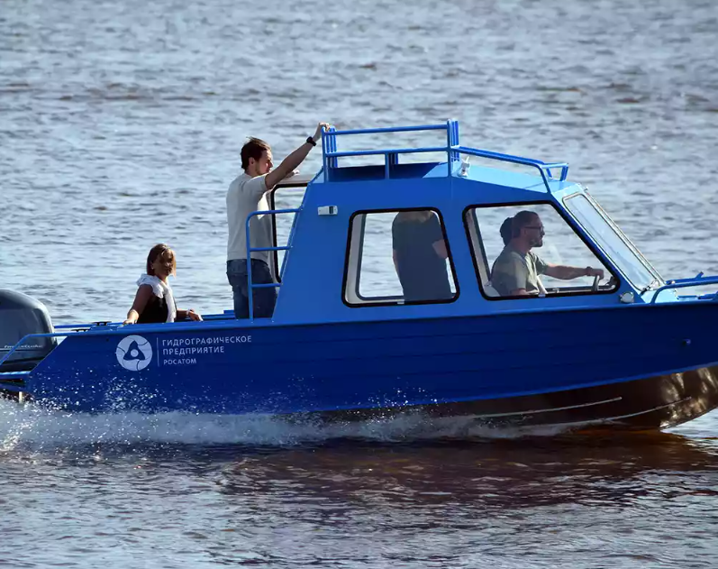 Алюминиевый катер Неман-500 (закрытая рубка) в Рязани