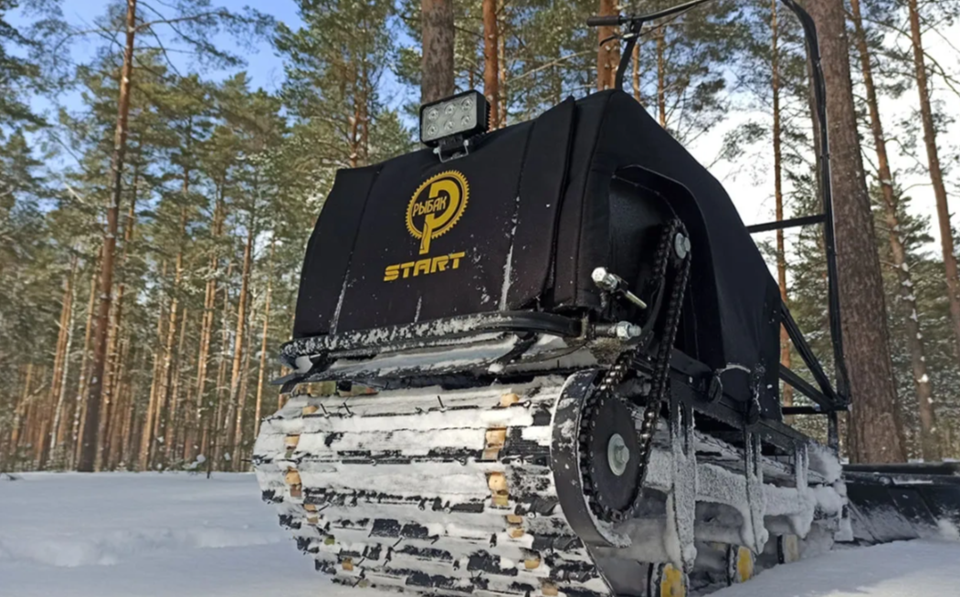 Мотобуксировщик РЫБАК СТАРТ Lifan 15 л.с (тканный капот) в Рязани