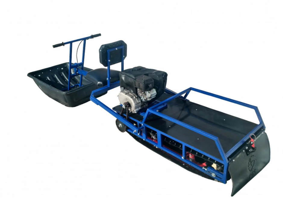 Мотобуксировщик толкач Альбатрос-XL8 с модулем. С фарой, склизы в Рязани