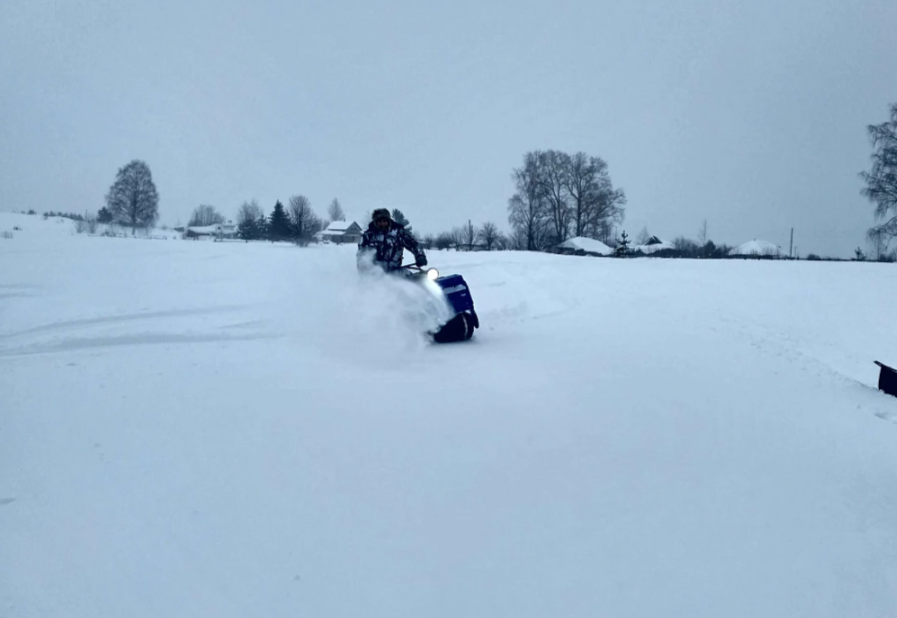 Мотобуксировщик Альбатрос-XLV 15 тележки, 1450 мм в Рязани