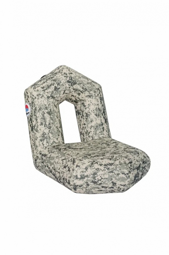 КРЕСЛО НАДУВНОЕ SMARINE, 85Х75 СМ, ПВХ, ЗЕЛЕНЫЙ ПИКСЕЛЬ в Рязани