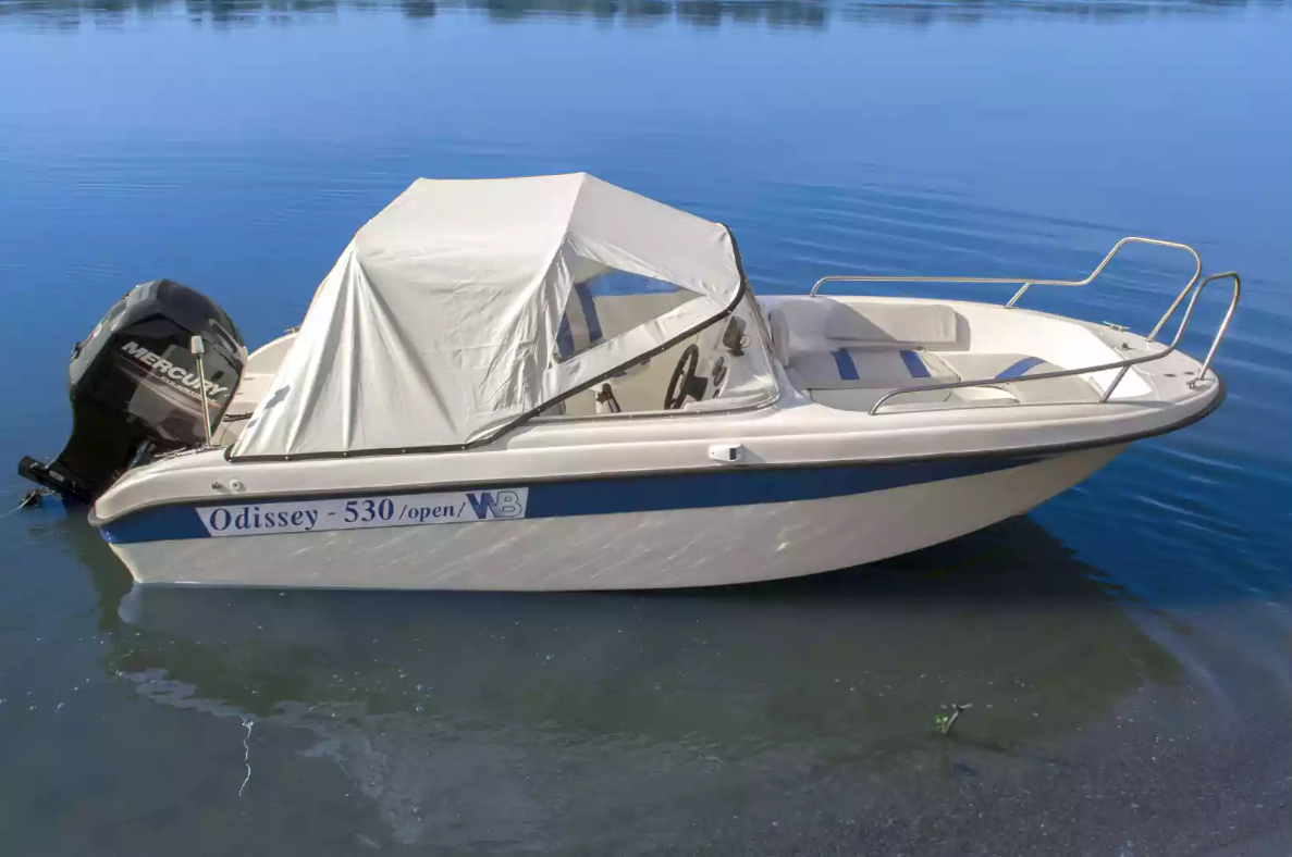Стеклопластиковый катер Neman-530 Open в Рязани