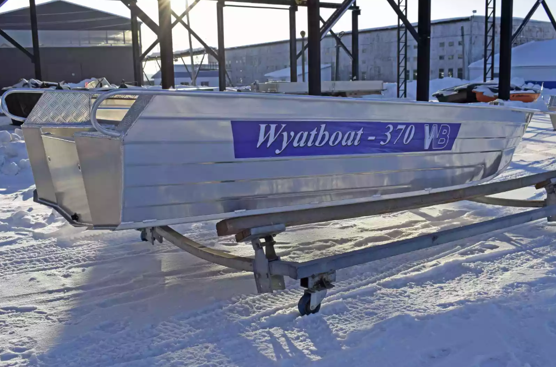 Алюминиевая лодка Wyatboat-370 Р в Рязани