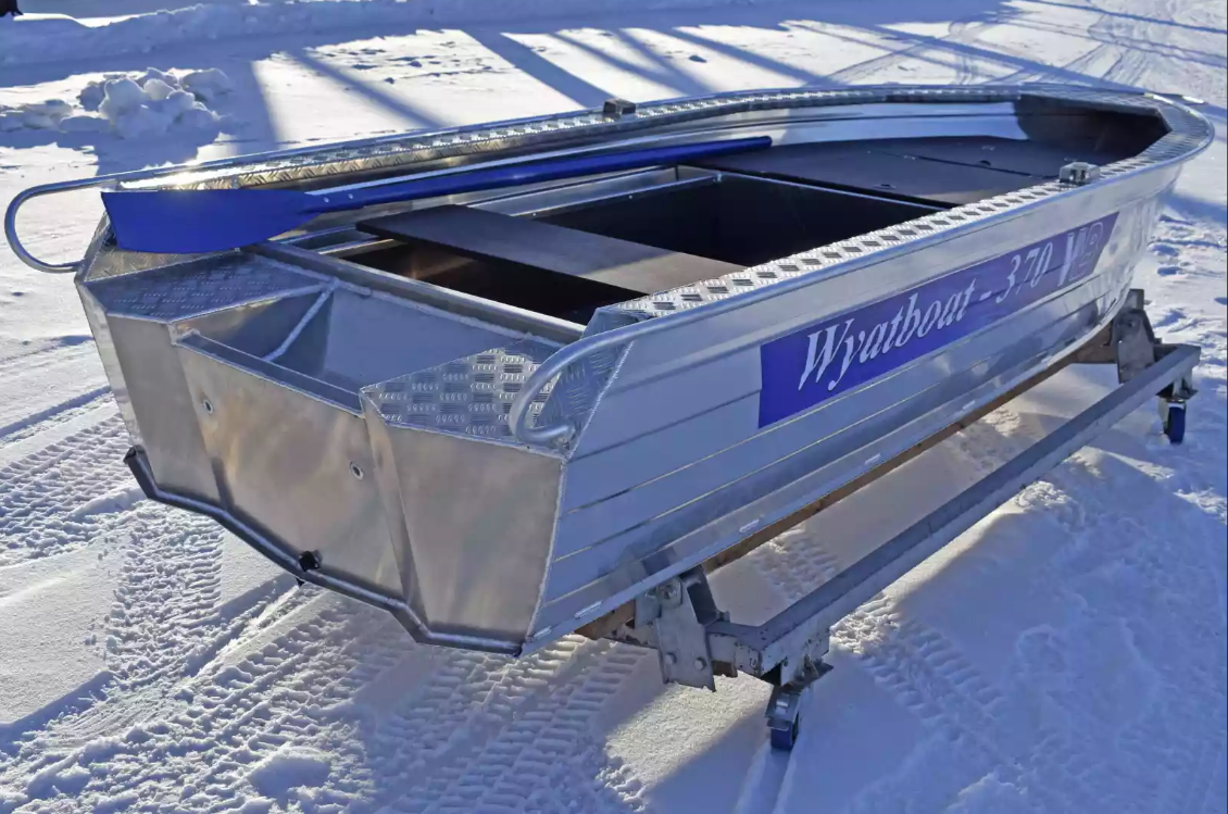 Алюминиевая лодка Wyatboat-370 Р FISH в Рязани