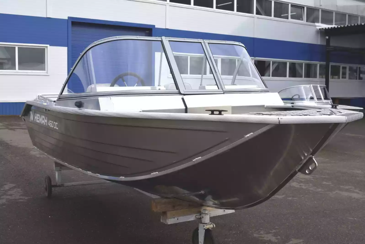 Алюминиевый катер Неман-450 DC NEW без покраски в Рязани