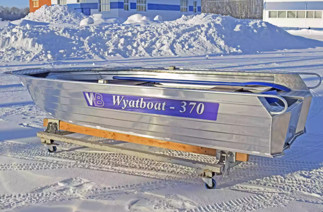 Алюминиевая лодка Wyatboat-370 Р FISH в Рязани