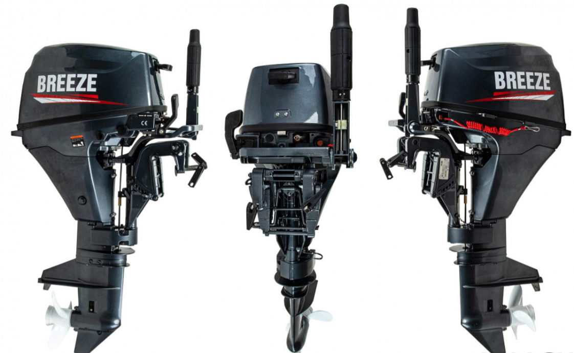 Лодочный мотор BREEZE F9,8S (4х тактный) в Рязани