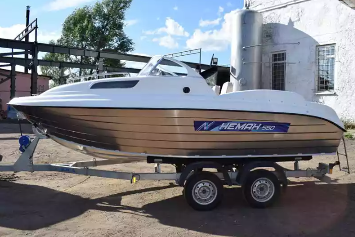 Комбинированный катер Neman-550 с каютой в Рязани