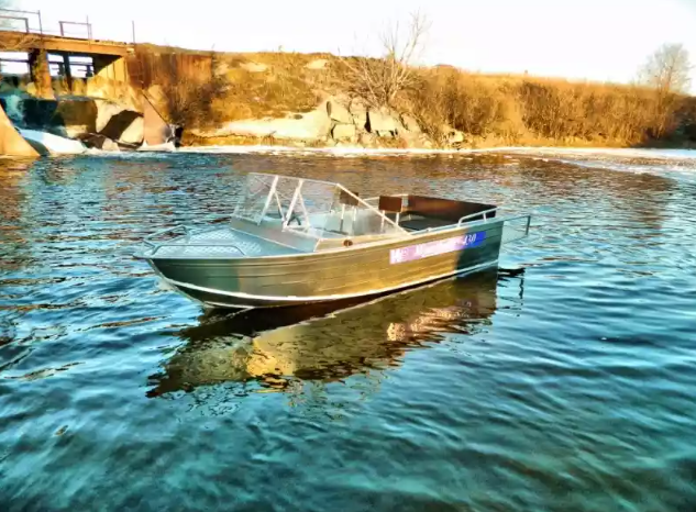 Алюминиевый катер Wyatboat-430 Т Pro Трансформер в Рязани Алюминиевый катер Wyatboat-430 Т Pro Трансформер в Рязани