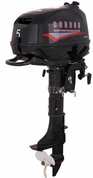 Лодочный мотор Condor F5HS без бака 12 л. в Рязани