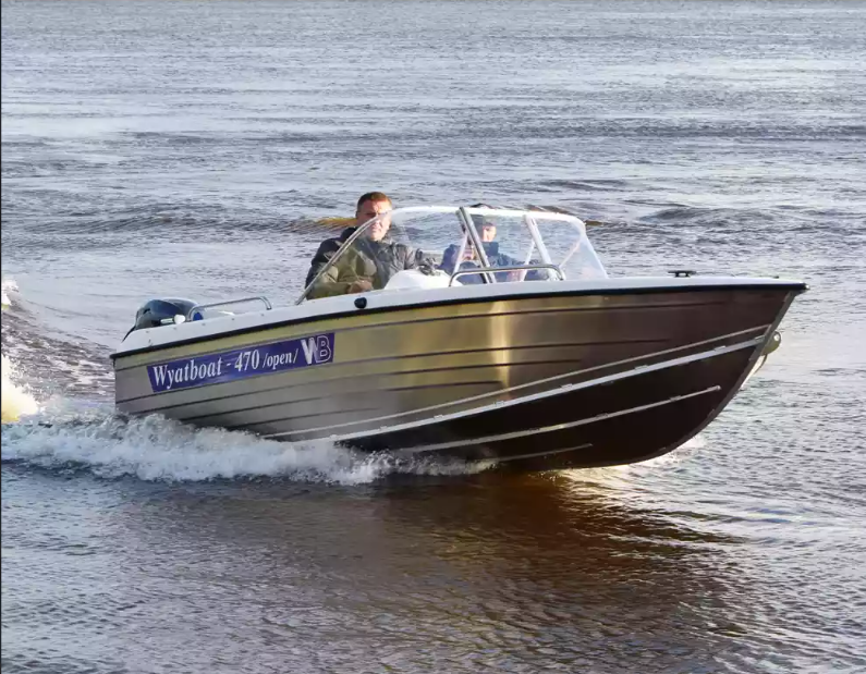 Комбинированный катер Wyatboat-470 Open в Рязани