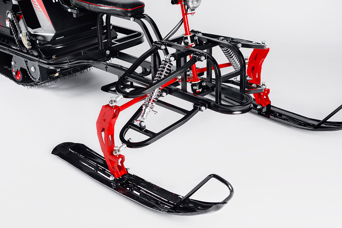 Лыжный модуль IKUDZO с подогревом ручек пластиковые лыжи в Рязани