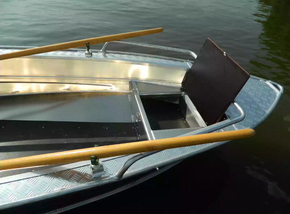 Алюминиевая лодка Wyatboat-390 У в Рязани