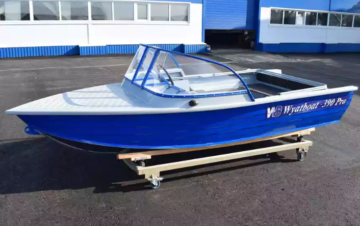 Алюминиевый катер Wyatboat-390 Pro в Рязани
