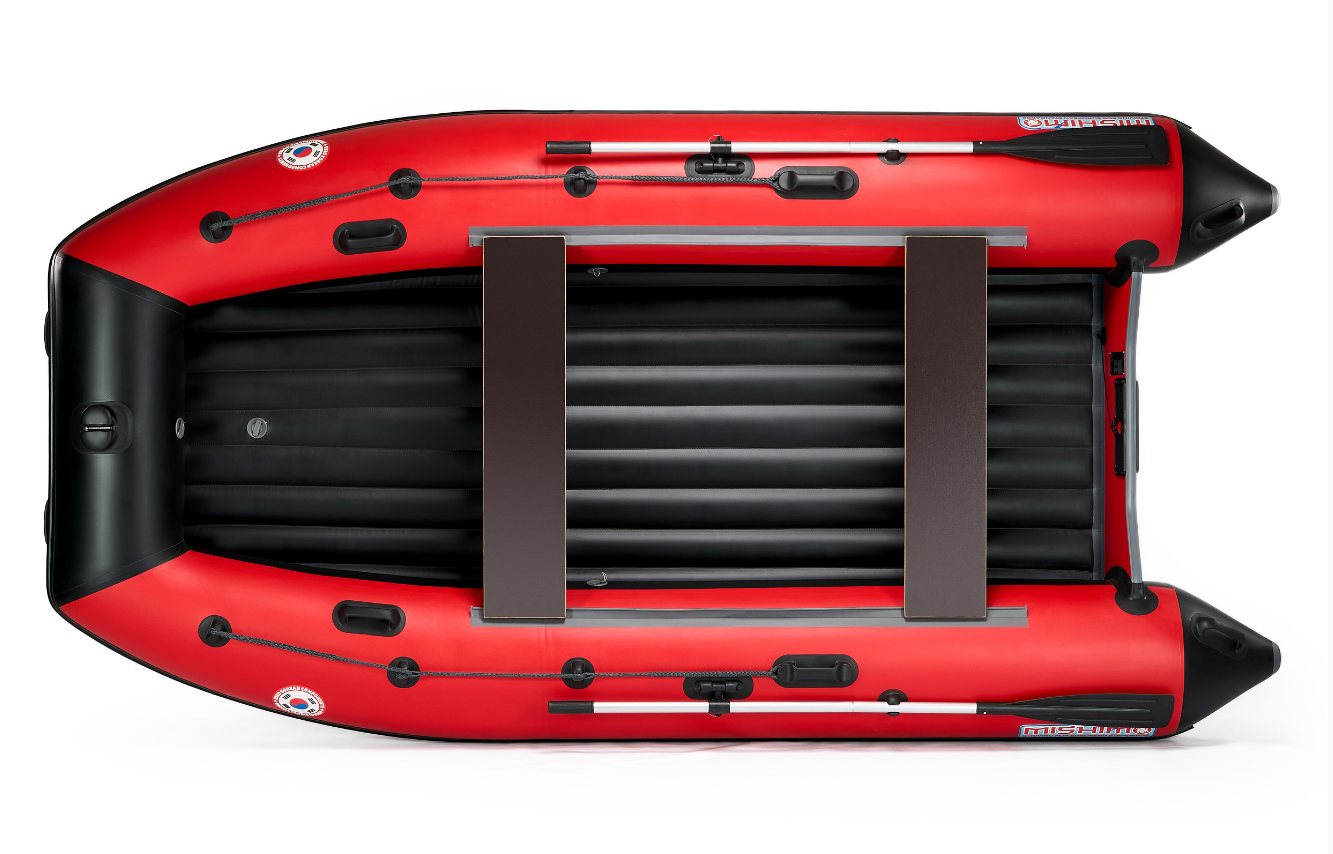 КОМПЛЕКТ ЛОДКА MISHIMO RAPID 380 + ЛОДОЧНЫЙ МОТОР MARLIN MP 9.9 (20) AMHS PROLINE FORCE в Рязани