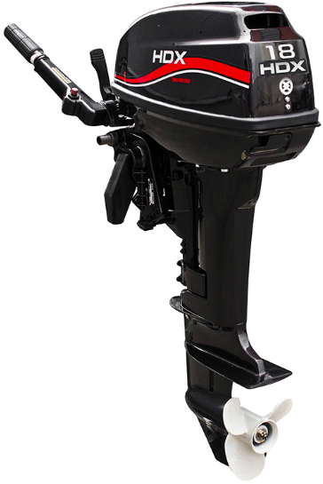 Лодочный мотор 2-х тактный HDX R series TE 18 BMS в Рязани