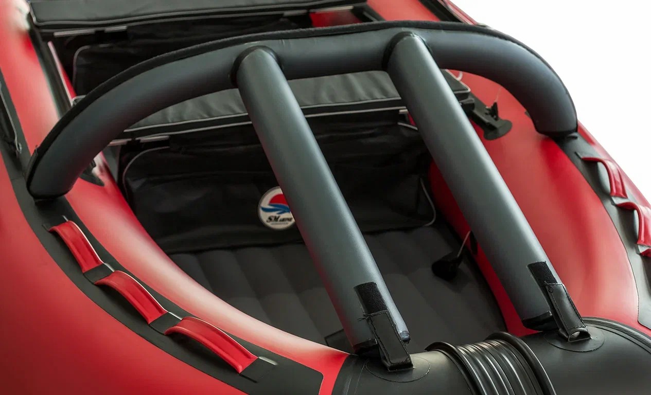 КОМПЛЕКТ НОСОВОГО ТЕНТА К ЛОДКЕ SMARINE AIR MAX 380 ЧЕРНЫЙ в Рязани