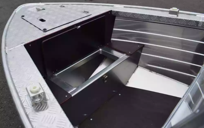 Алюминиевый катер Wyatboat-390 DCM Увеличенный борт в Рязани