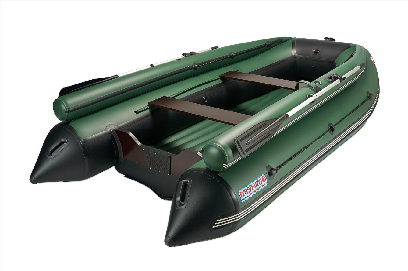 КОМПЛЕКТ ЛОДКА MISHIMO FAMILY LITE 370 + МОТОР MARLIN MP 9.9 AMHS PROLINE FORCE в Рязани