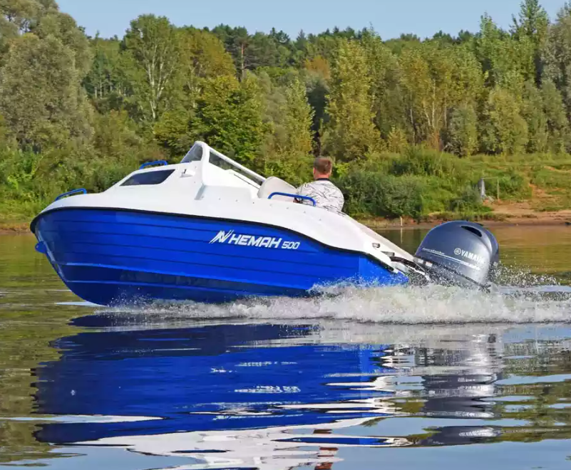 Комбинированный катер Neman-500 с каютой в Рязани