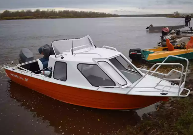 Алюминиевый катер Неман-500 (каютный) в Рязани