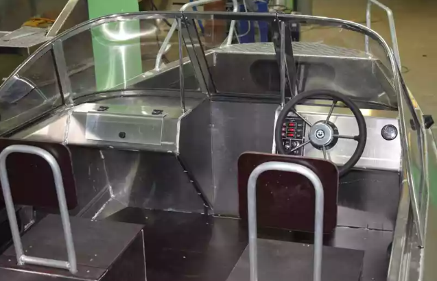 Алюминиевый катер Неман-500 DC (без покраски) в Рязани