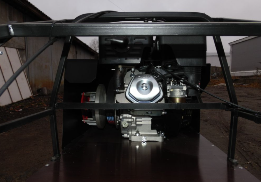 Мотобуксировщик AhtaR Зима 15 л/с с вариатором в Рязани